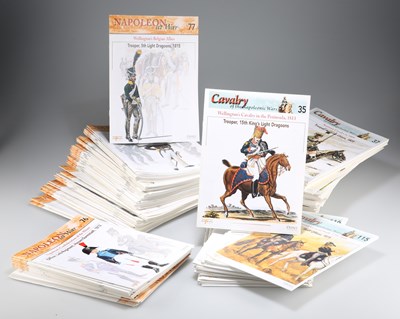 Lot 947 - "NAPOLEON AT WAR" AND "CAVALRY OF THE NAPOLEONIC WARS", APPROXIMATELY 215 EDITIONS