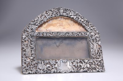 Lot 1229 - † A VICTORIAN SILVER-MOUNTED FRAME