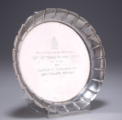 Lot 1191 - † AN ELIZABETH II SILVER STRAWBERRY DISH