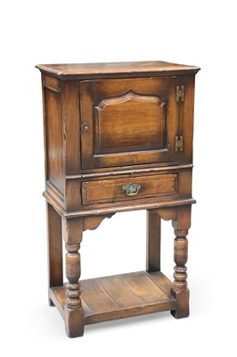 Lot 609 - A CHAPMAN'S SIESTA OAK CUPBOARD