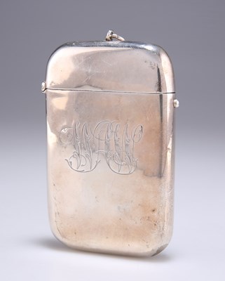 Lot 1369 - A VICTORIAN SILVER CIGAR CASE