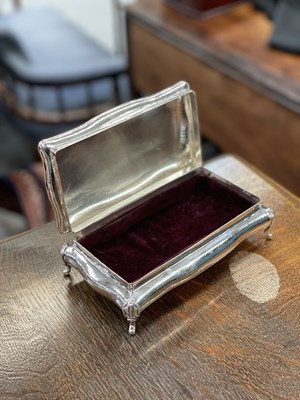 Lot 1009 - BUCCELLATI: AN ITALIAN SILVER JEWELLERY BOX