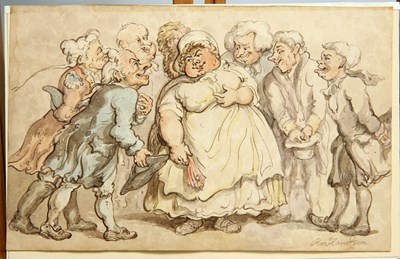 Lot 4004 - THOMAS ROWLANDSON (1756-1827)