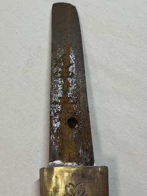 Lot 3008 - A JAPANESE SAMURAI TANTO
