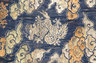 Lot 3140 - A CHINESE SILK EMBROIDERY