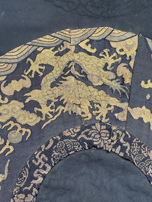 Lot 3071 - A CHINESE SILK PANEL