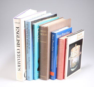 Lot 482 - A GOOD COLLECTION OF CERAMIC REFERENCE BOOKS