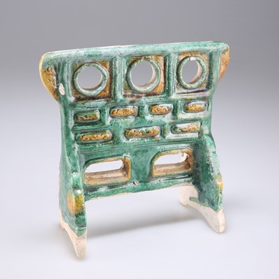 Lot 3146 - A MING MINIATURE MINGQI DRESSING GOWN RACK