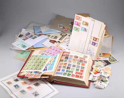 Lot 463 - A WELL FILLED MOVALEAF ALBUM OF WORLD STAMPS