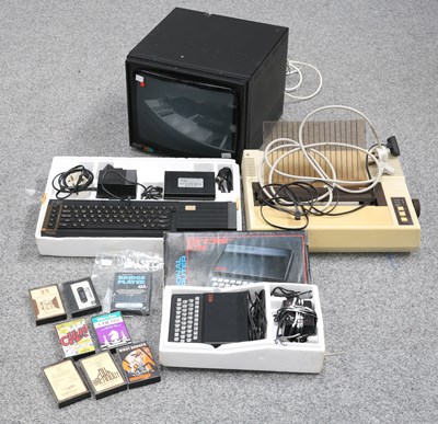 Lot 456 - A BOXED SINCLAIR ZX81 PERSONAL COMPUTER AND GAMES