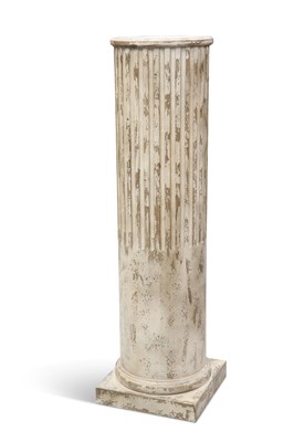 Lot 656 - A FAUX STONE COLUMN