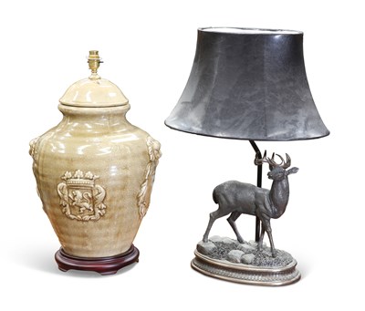 Lot 540 - TWO TABLE LAMPS