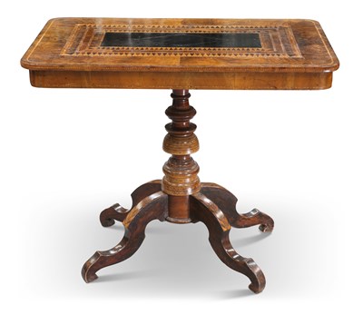 Lot 647 - A 19TH CENTURY SORRENTO SIDE TABLE