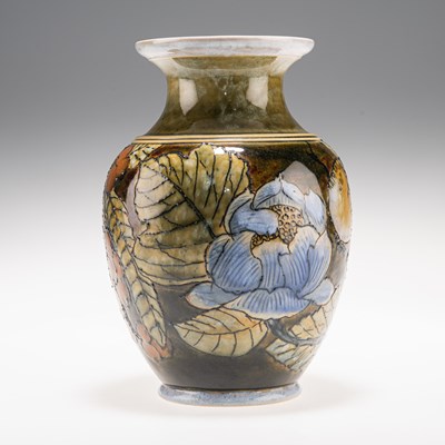 Lot 162 - MARK V. MARSHALL FOR DOULTON LAMBETH, A STONEWARE VASE