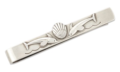 Lot 2015 - ARNO MALINOWSKI FOR GEORG JENSEN - A DANISH SILVER TIE BAR