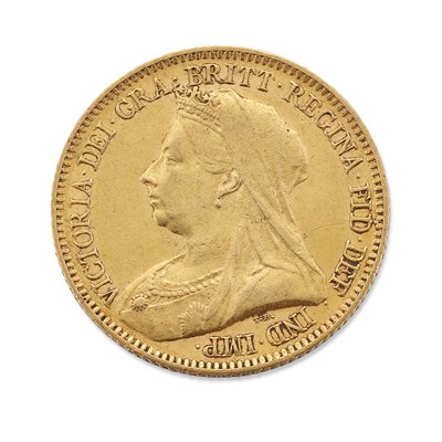 Lot 2040 - VICTORIA (1819-1901), HALF SOVEREIGN