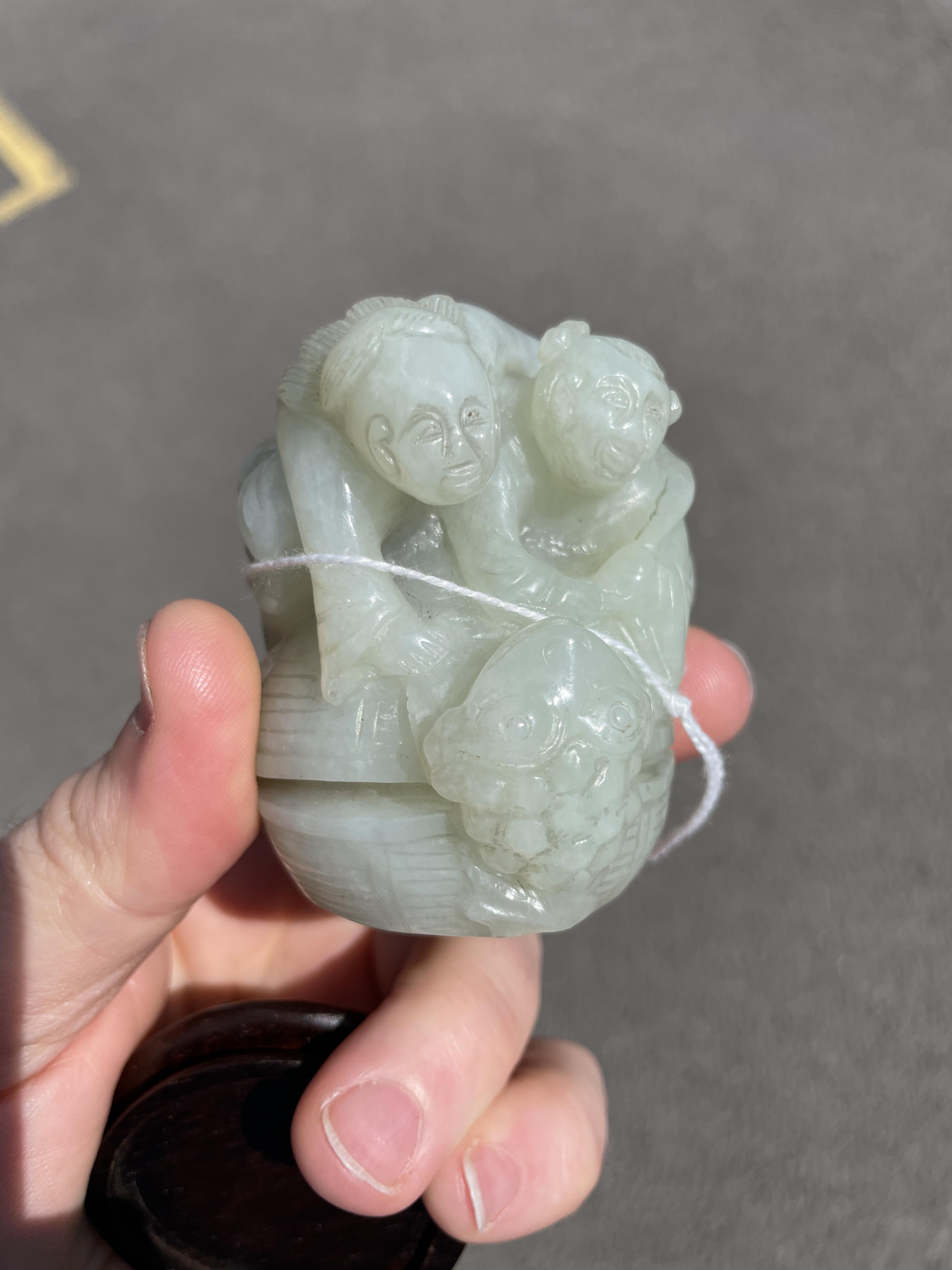 Lot 659 A CHINESE JADE GROUP