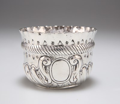 Lot 375 - A WILLIAM AND MARY STYLE SILVER BOWL