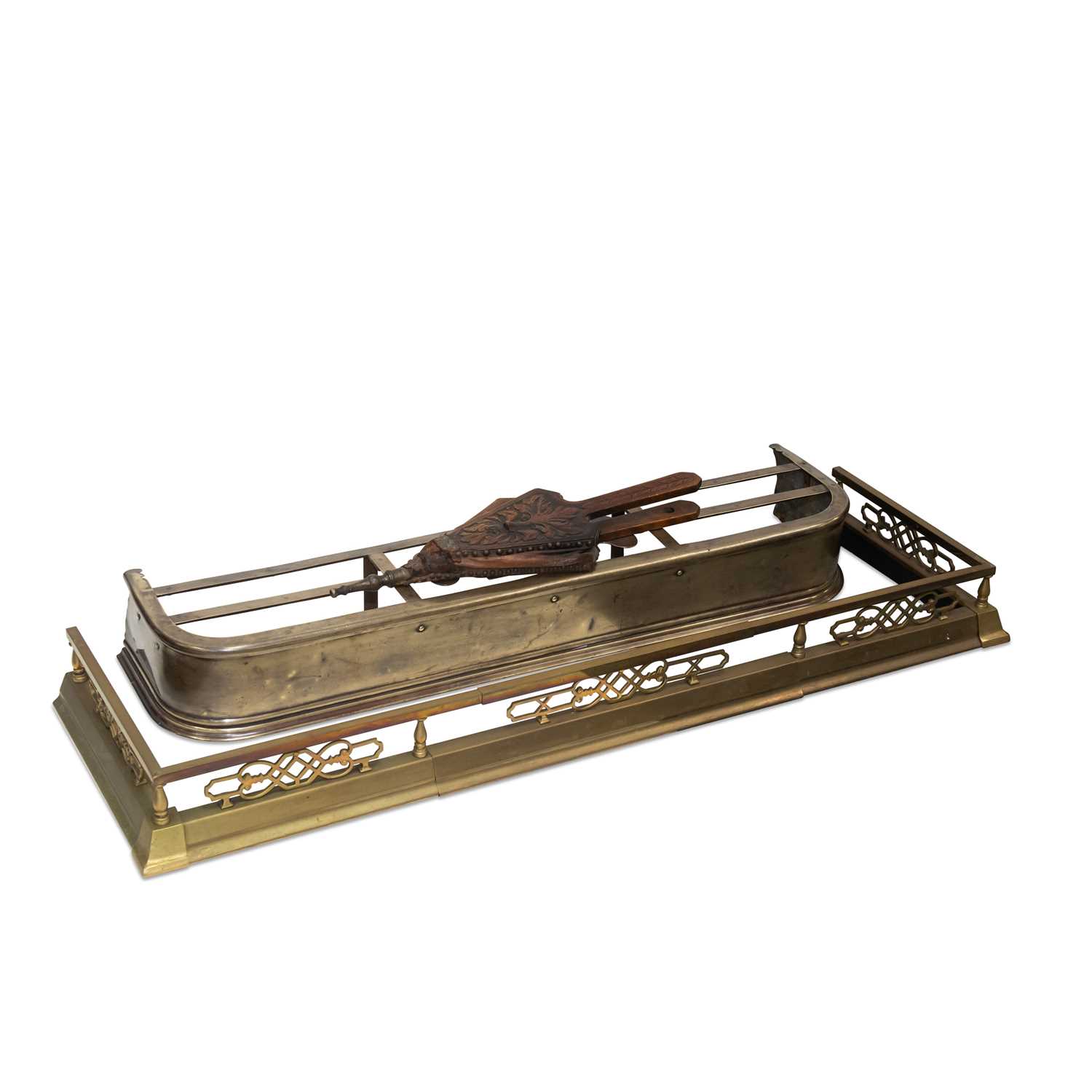 Lot 170 - A GROUP OF FIRESIDE ACCESSORIES, 19TH