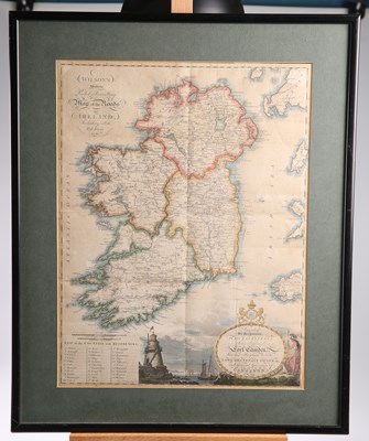 Lot 1003 - WILSON'S MODERN POCKET TRAVELLING MAP OF THE ROADS OF IRELAND