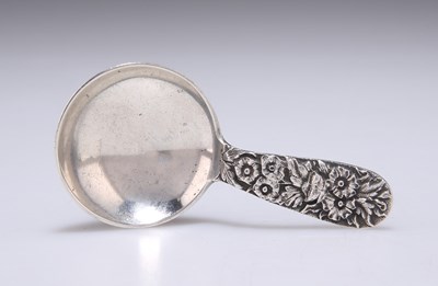 Lot 39 - AN AMERICAN SILVER CADDY SPOON