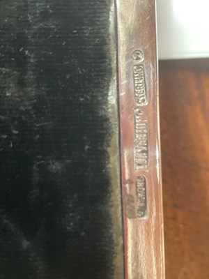 Lot 50 - A CHINESE STERLING SILVER CIGARETTE BOX