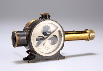 Lot 996 - A COMPASS CLINOMETER BY CASELLA, CIRCA 1890