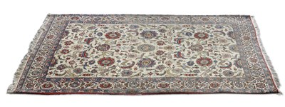 Lot 986 - A QUM RUG