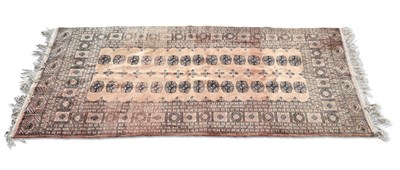 Lot 705 - AN AFGHAN RUG